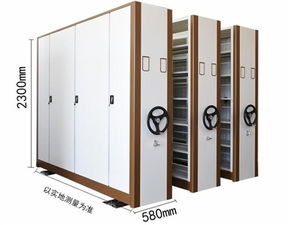 奎屯公路局直列式密集架測量房間